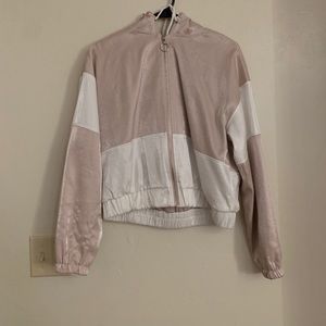 Pink and white Jacket